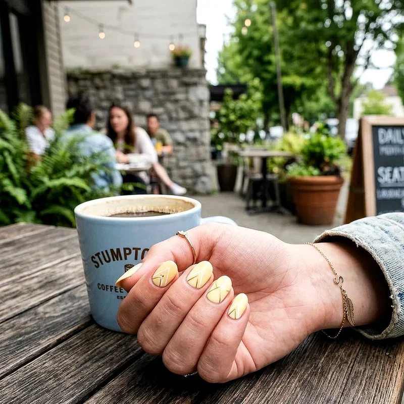 Light Yellow Nail Ideas