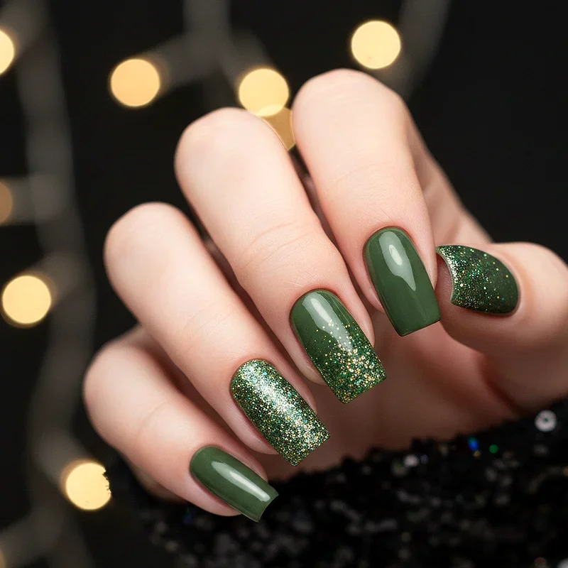 Army Green Nail Ideas