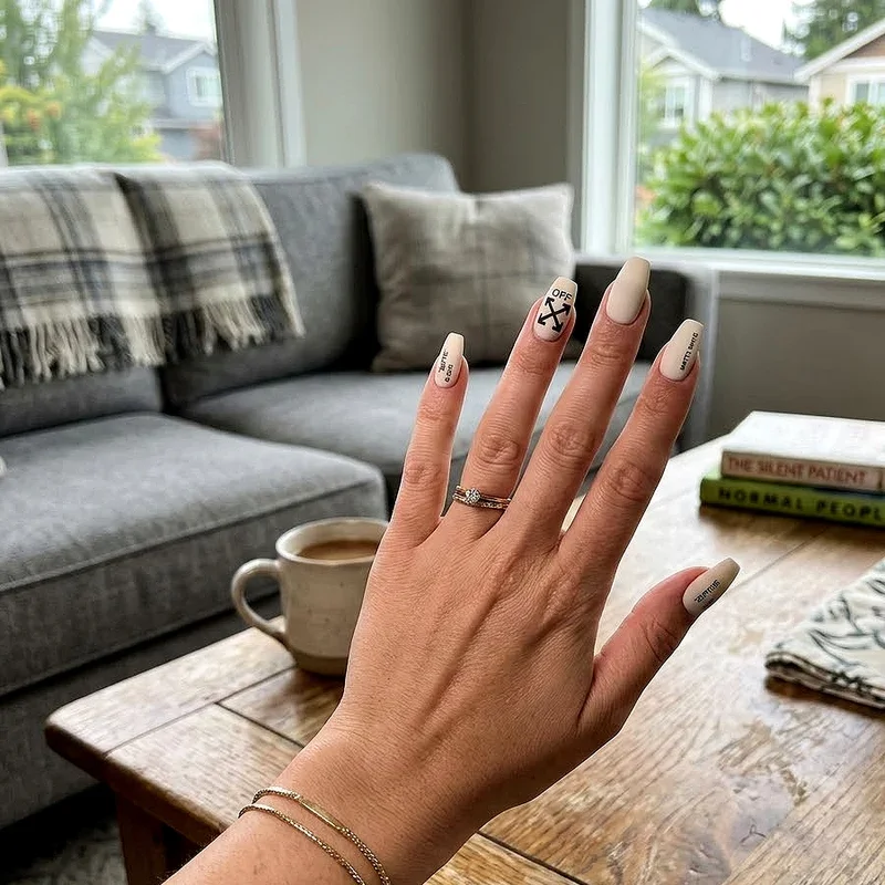 Off White Nail Ideas