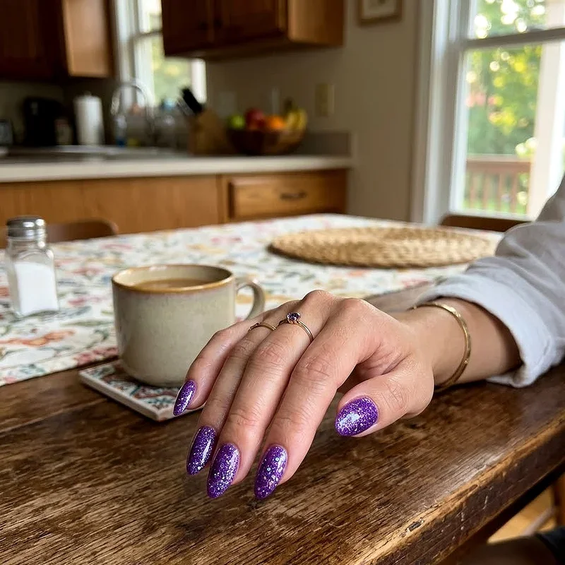 Summer Purple Nail Ideas