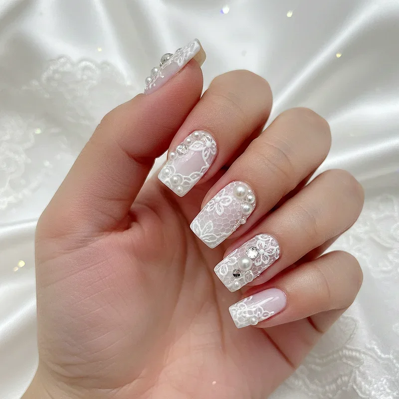 Rhinestone Nail Ideas