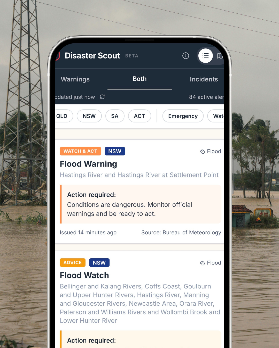 All in one emergency app for Australia