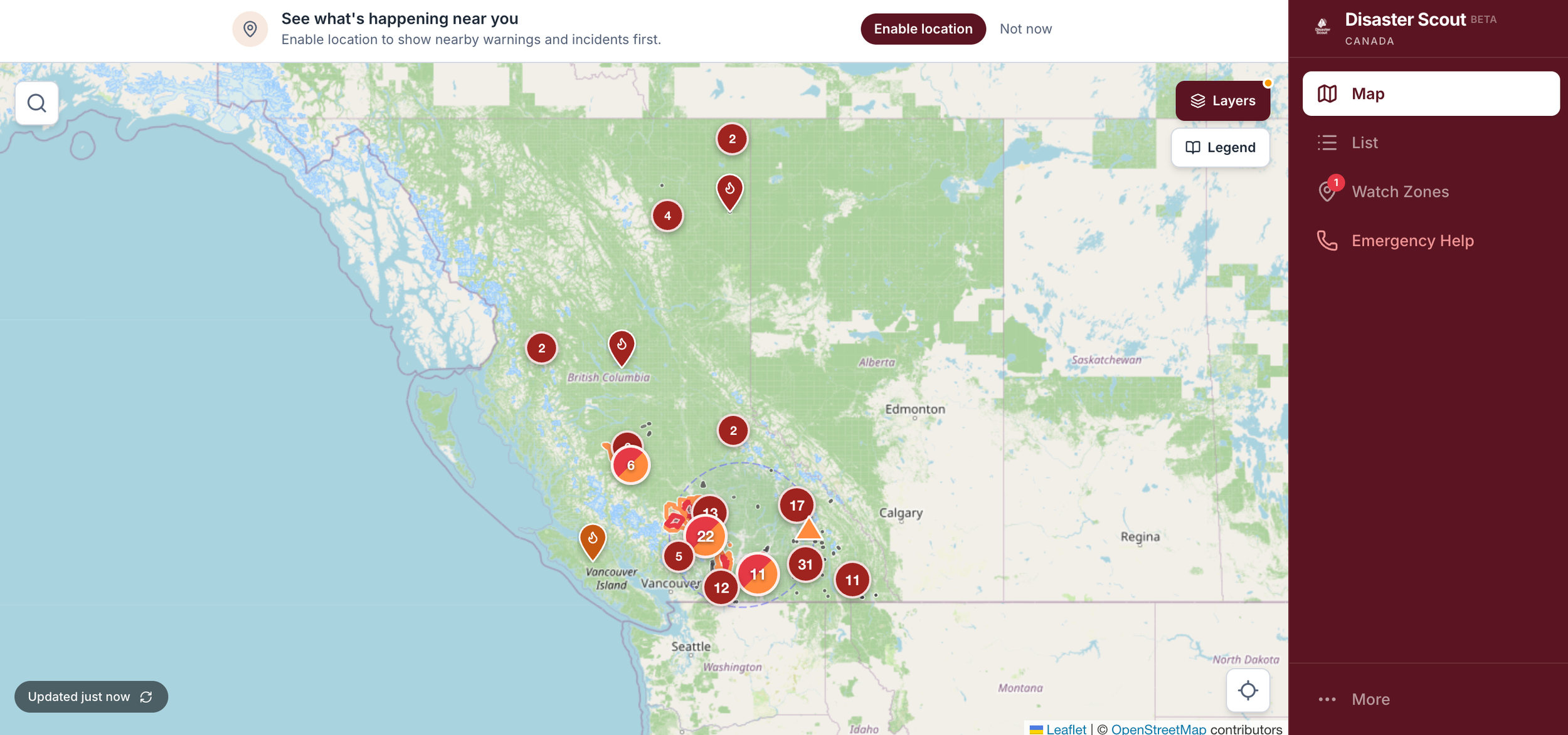Disaster Scout Canada