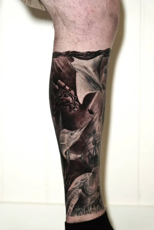 Tattoo by Allan Mandi from Ryan K's Google review (photo 2 of 4)