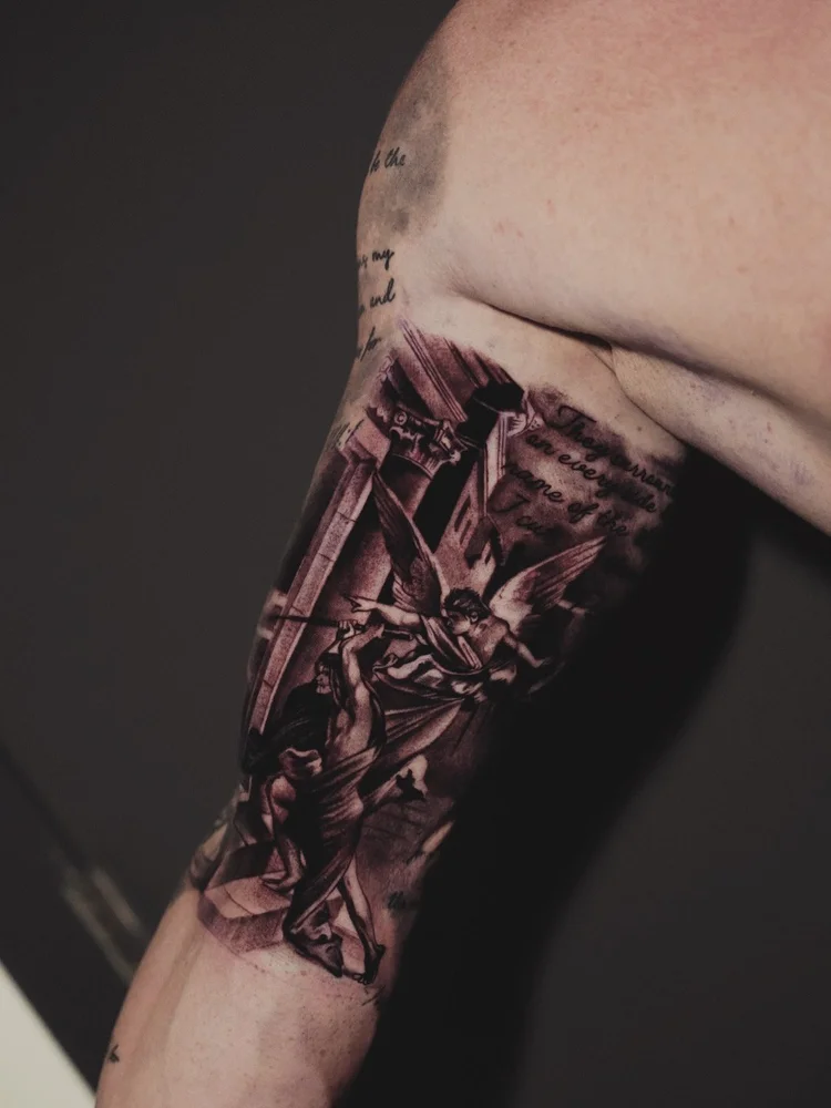 Tattoo by Allan Mandi from James Gentry's Google review (photo 4 of 4)