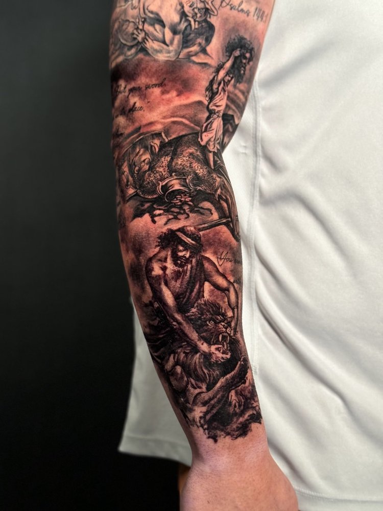 Tattoo by Allan Mandi from James Gentry's Google review (photo 3 of 4)