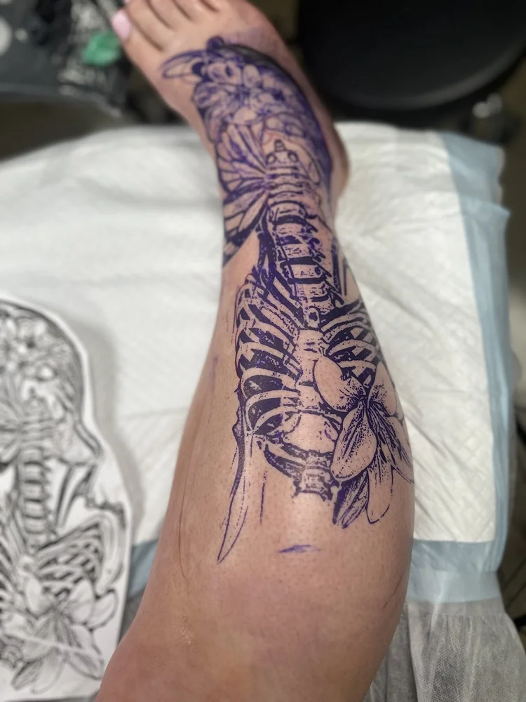 Tattoo by Allan Mandi from Kristen Martini's Google review (photo 2 of 4)