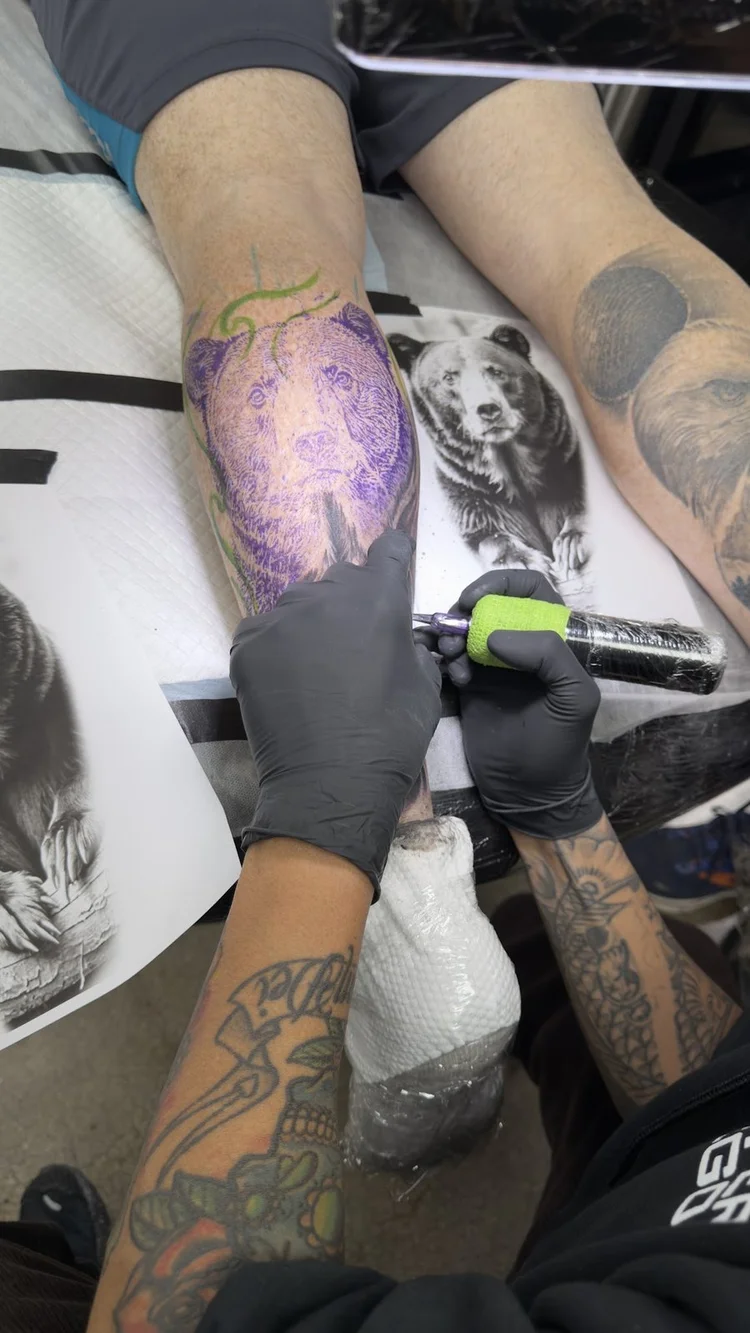 Tattoo by Allan Mandi from george walsh's Google review (photo 4 of 4)
