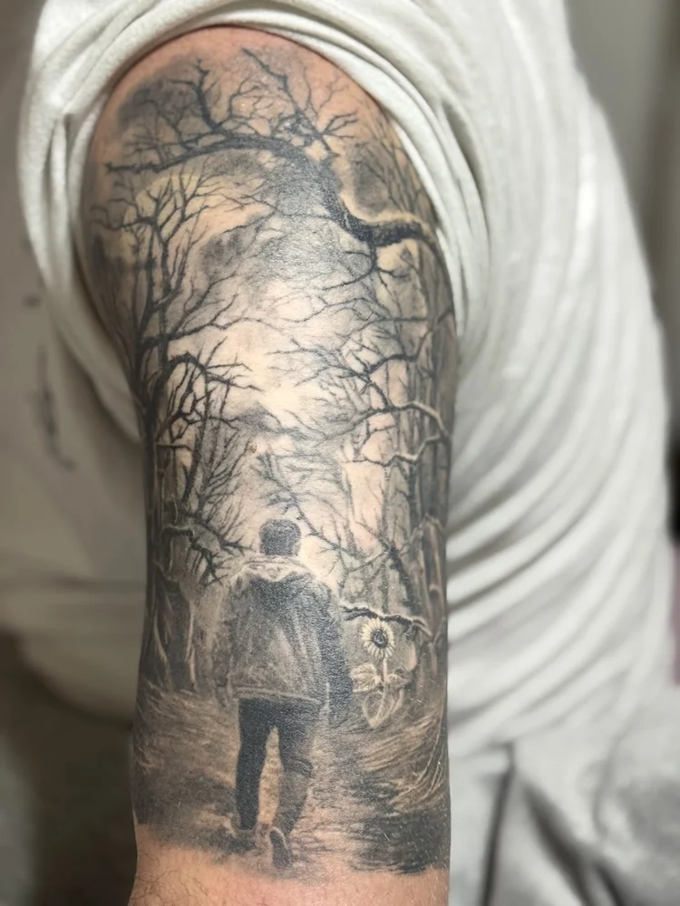 Tattoo by Allan Mandi from Eric Sowanick's Google review (photo 2 of 2)