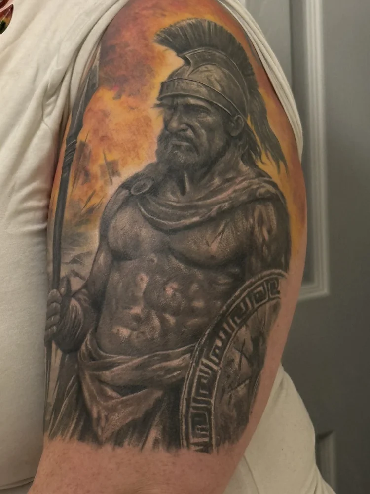 Tattoo by Allan Mandi from Linda Garland's Google review (photo 2 of 2)