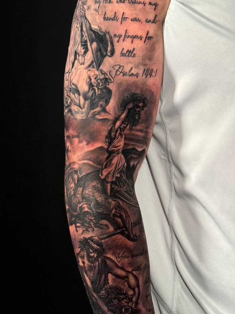 Tattoo by Allan Mandi from James Gentry's Google review (photo 2 of 4)
