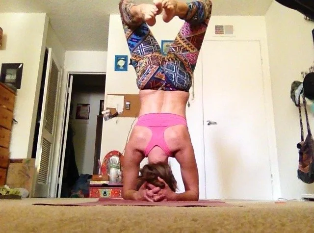October 2015 - forearm stand