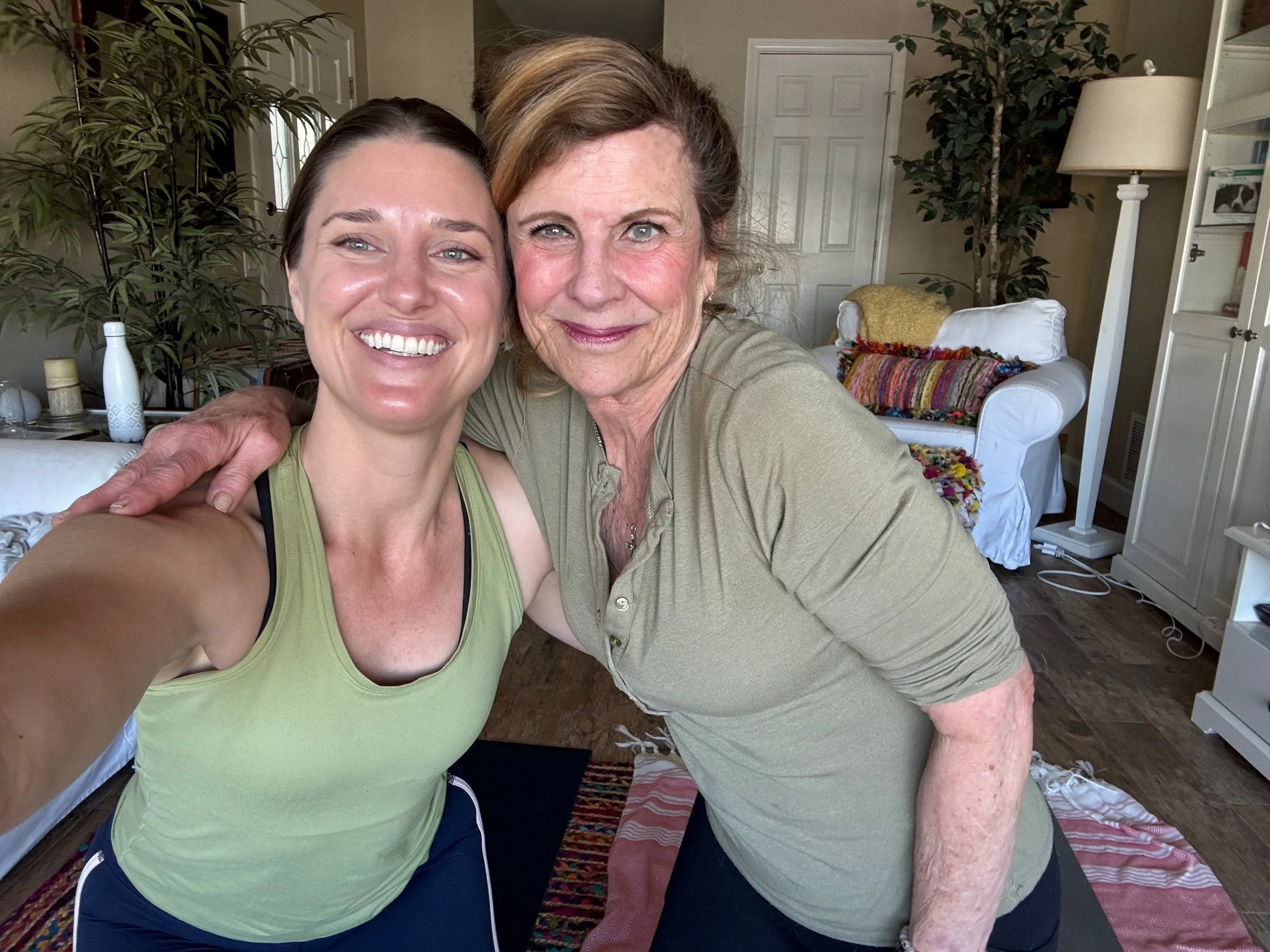 March 2025 - private yoga session