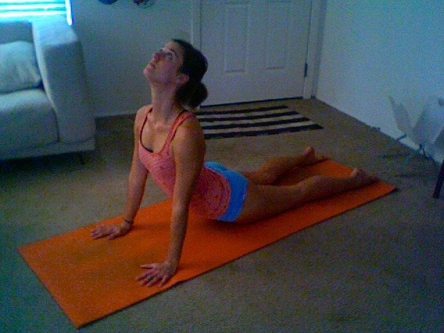 October 2011 - upward facing dog