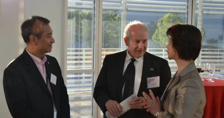 中国国际金融有限公司董事长李剑阁率领的的中国CEO代表团招待会