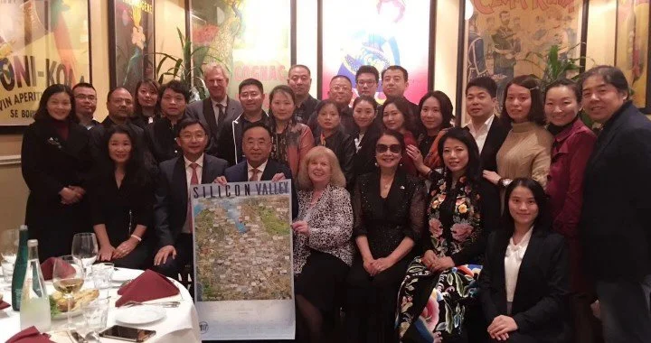 China Silicon Valley received a 23-business leader delegation of China Cultural Chamber of Commerce for the Private Sector