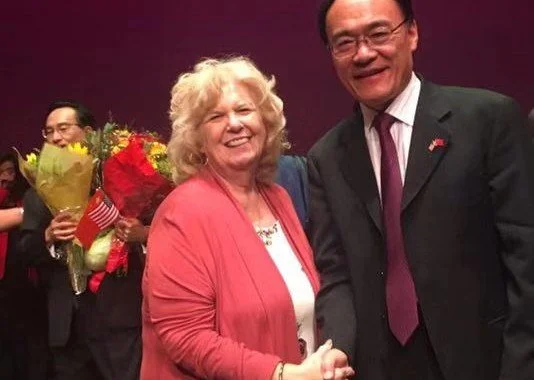 China Silicon Valley President was invited to the 40th anniversary celebration of China US relations