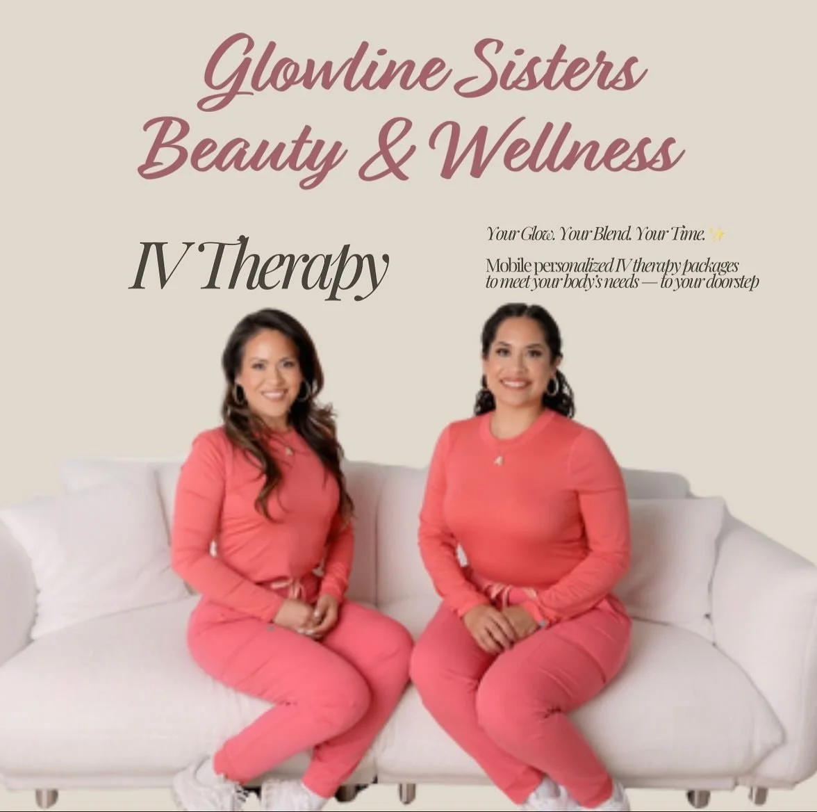 💧 Rehydrate &bull; Recharge &bull; Revive ✨
Feeling run down, dehydrated, or low on energy? Our Glowline Signature IV Therapy blends deliver instant hydration, essential vitamins, and a wellness boost &mdash; all from the comfort of your home, offic