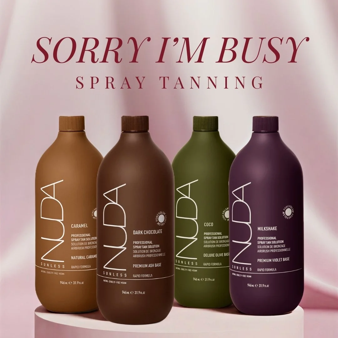 Nuda professional spray tan products