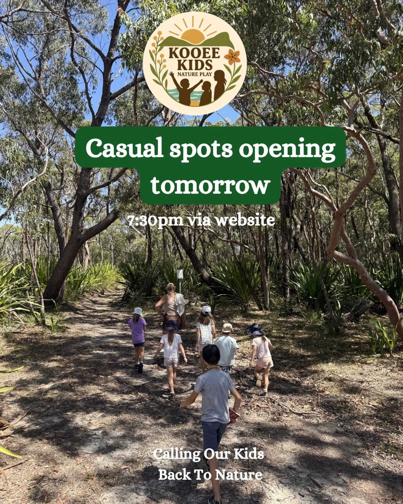 Casual spots are opening tomorrow at 7:30pm 🤍

These spots are perfect for families wanting to try a session or who can&rsquo;t commit weekly right now.

Availability is very limited and released via my website. If full-term spots are filled first (