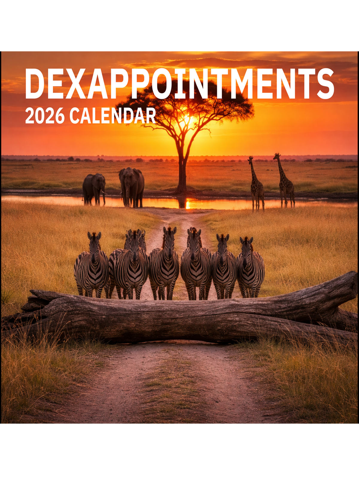 Dexappointments 2026 Wall Calendar