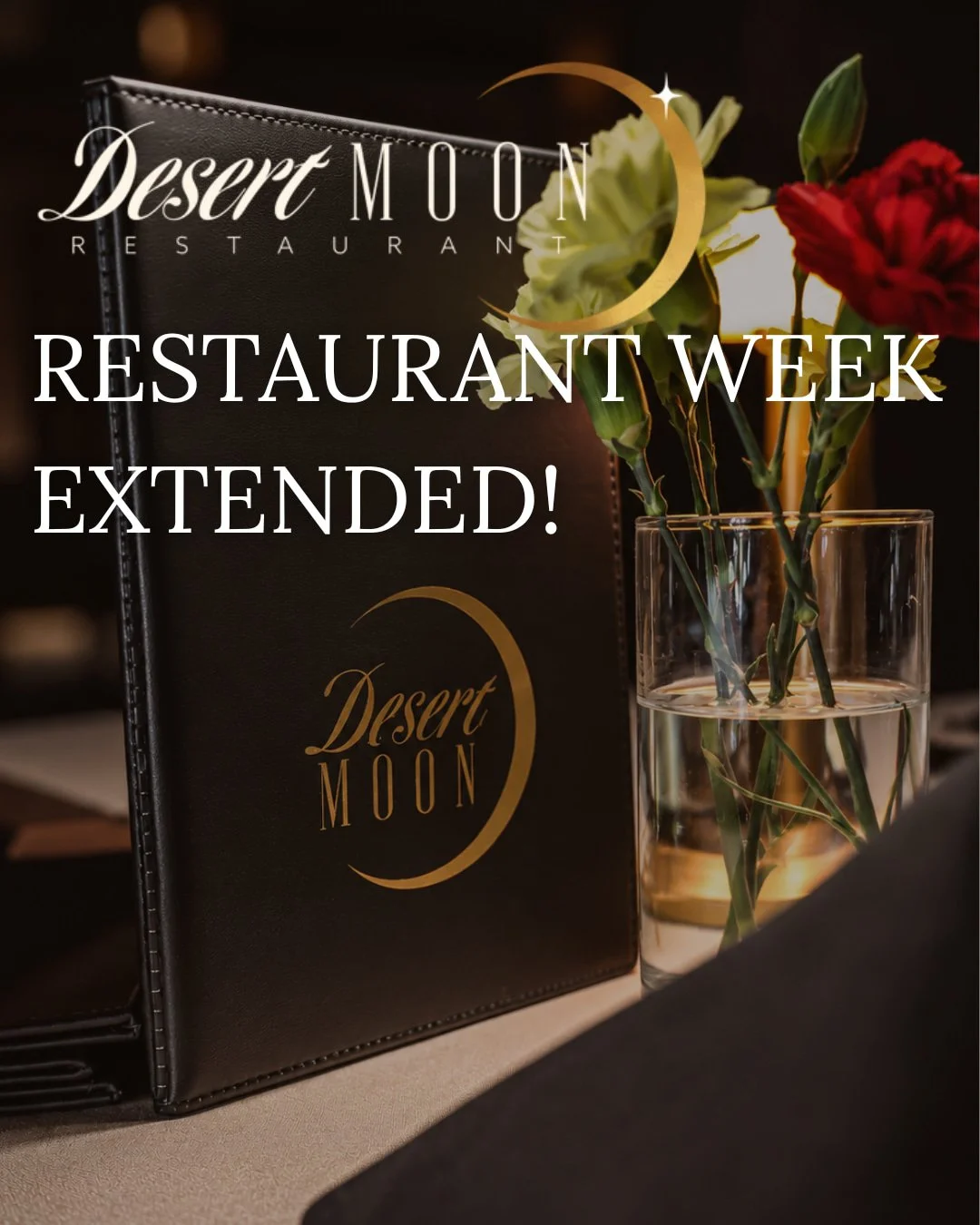 Restaurant Week is still going strong at Desert Moon. ✨ There&rsquo;s still time to savor a specially curated menu inspired by the flavors of the season, handcrafted cocktails, and an unforgettable dining experience under the desert sky.

Reserve you
