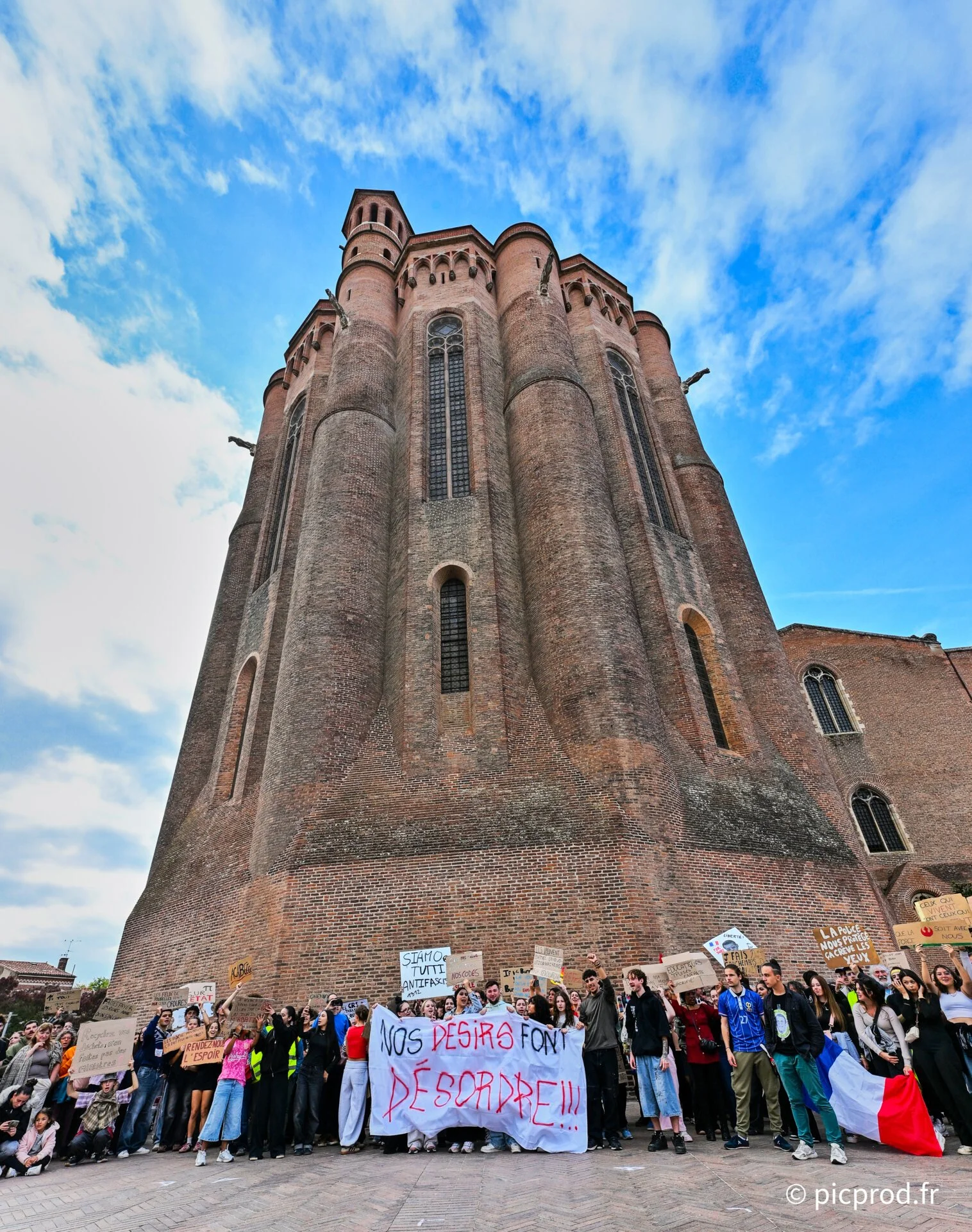 17 octobre 2026, Albi, Manifestation