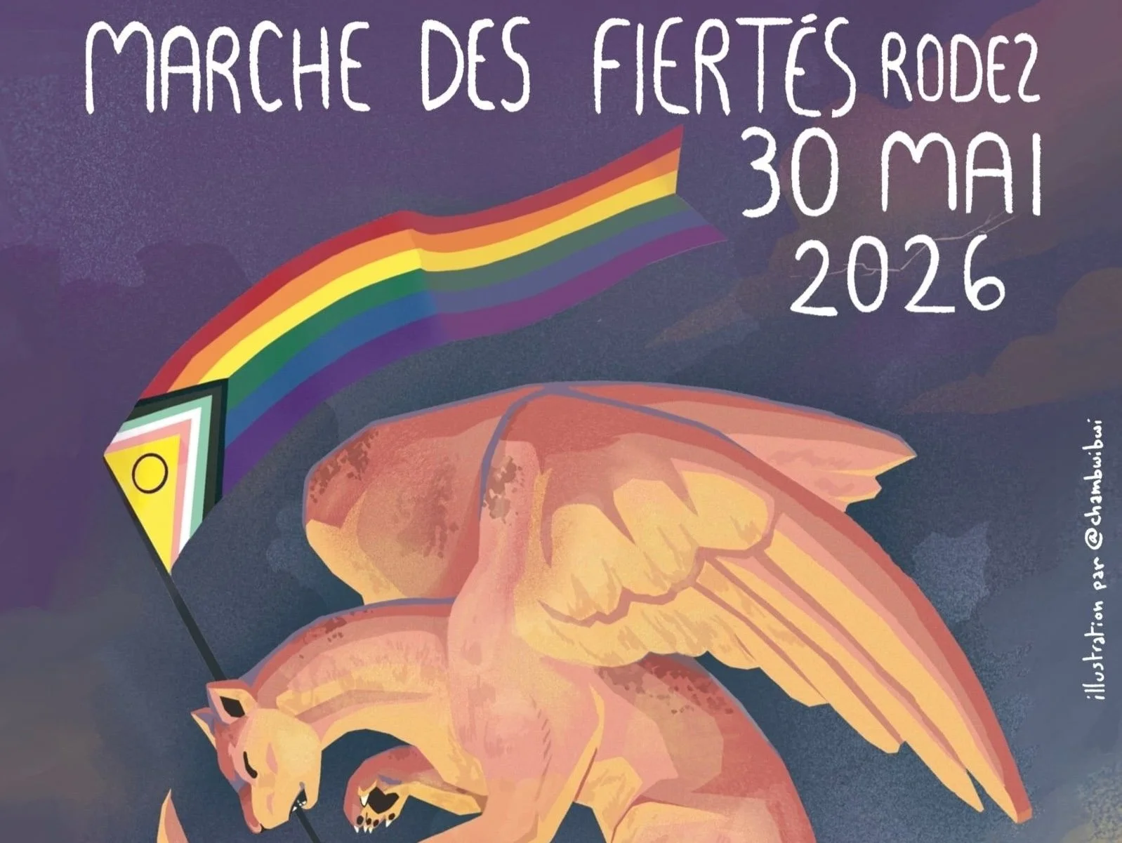 Marche des fiertés, Rodez, 30 mai 2026