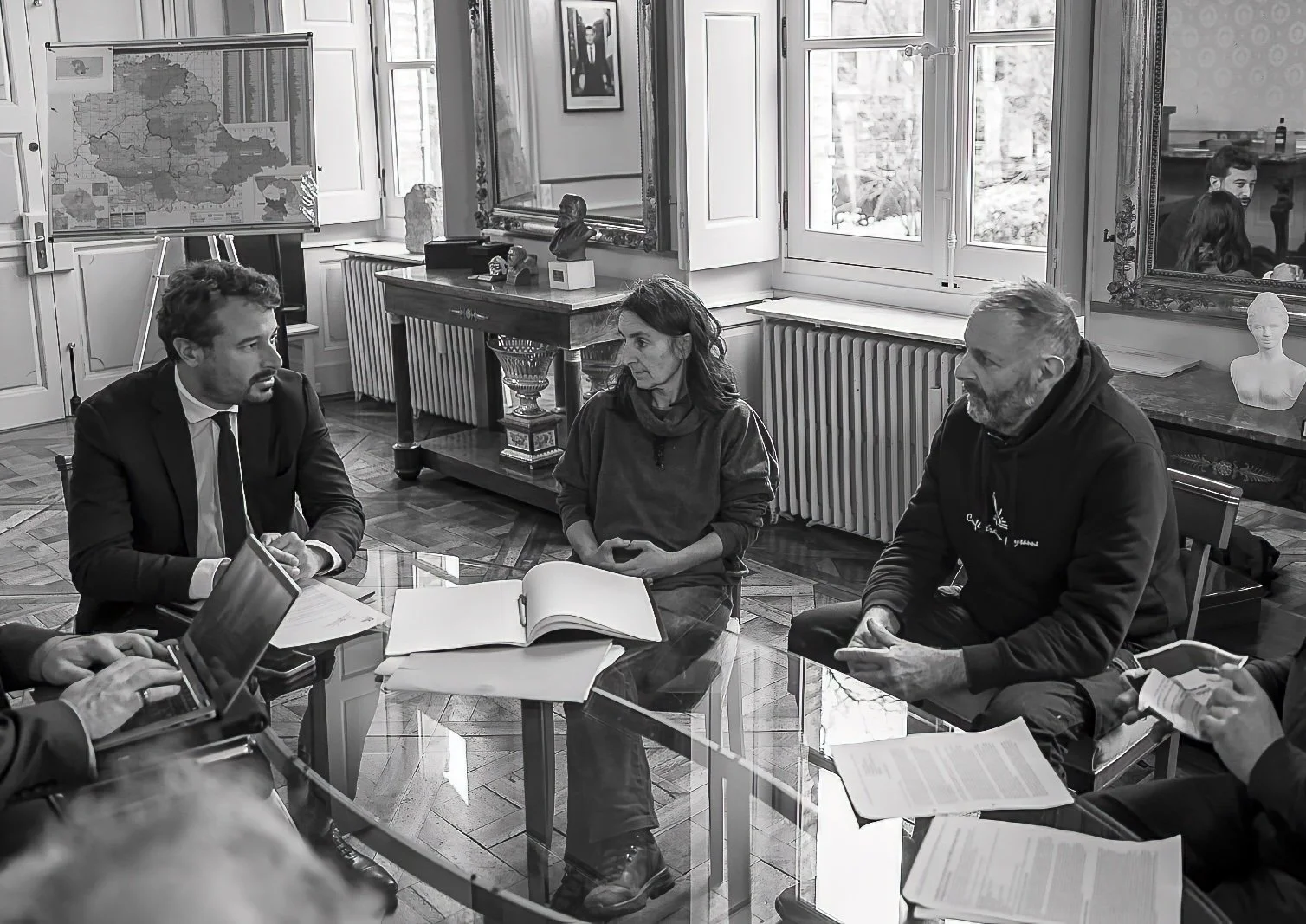 Confédération paysanne du Tarn, entretien avec le préfet du Tarn