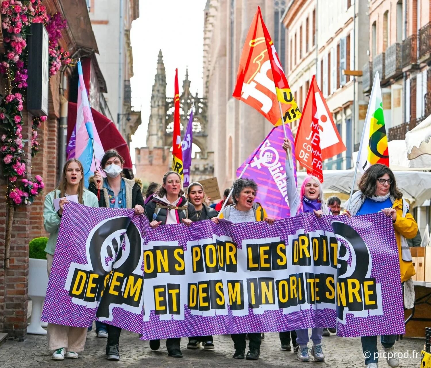 Droit des femmes et des minorités de genre, 8 mars 2026