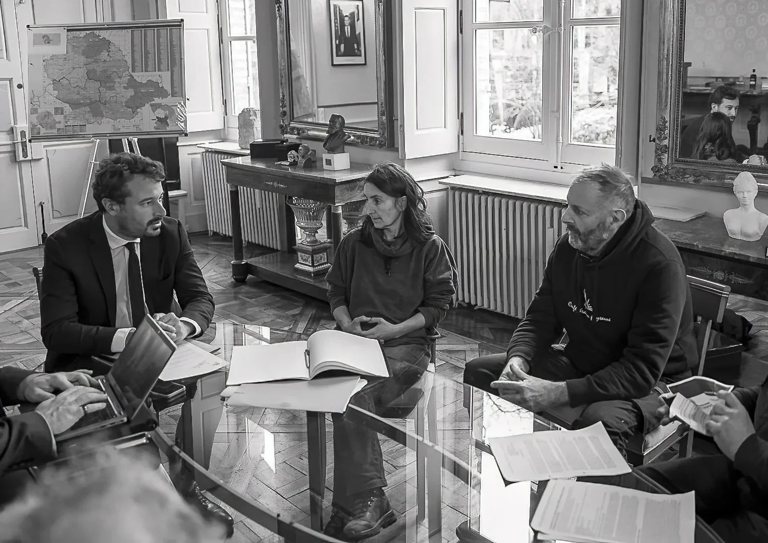 Confédération paysanne du Tarn, entretien avec le préfet du Tarn

