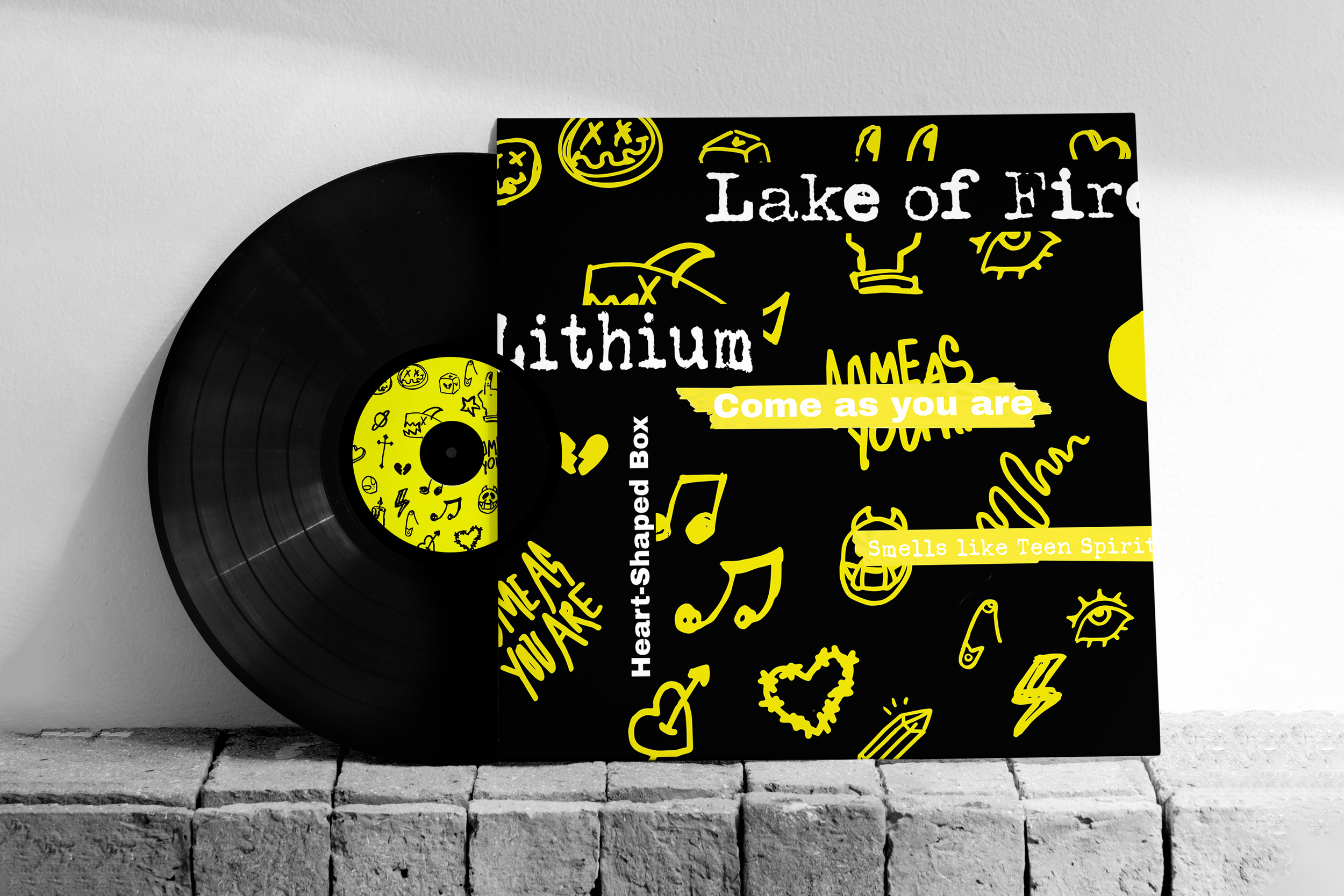 Vinyl hinten