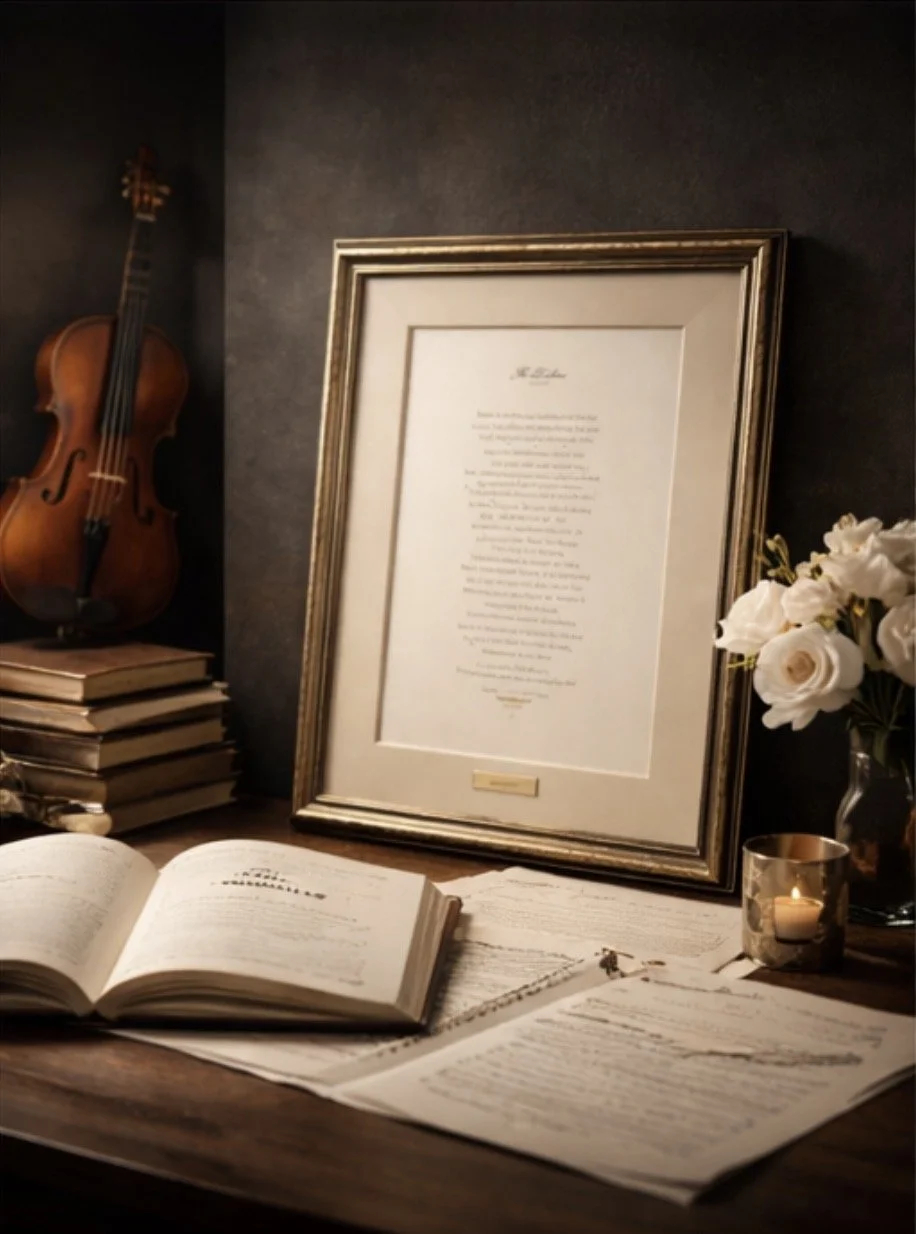 (1 of 2) Heirloom Edition Legacy Song Commission (Non-Refundable Deposit)