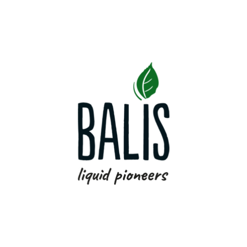 Ein Logo mit buntem Pfeil und schwarzem Text, der auf das Thema 'Bald' hinweist.
