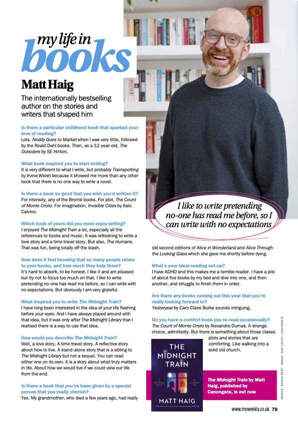 Matt Haig_My Weekly.png