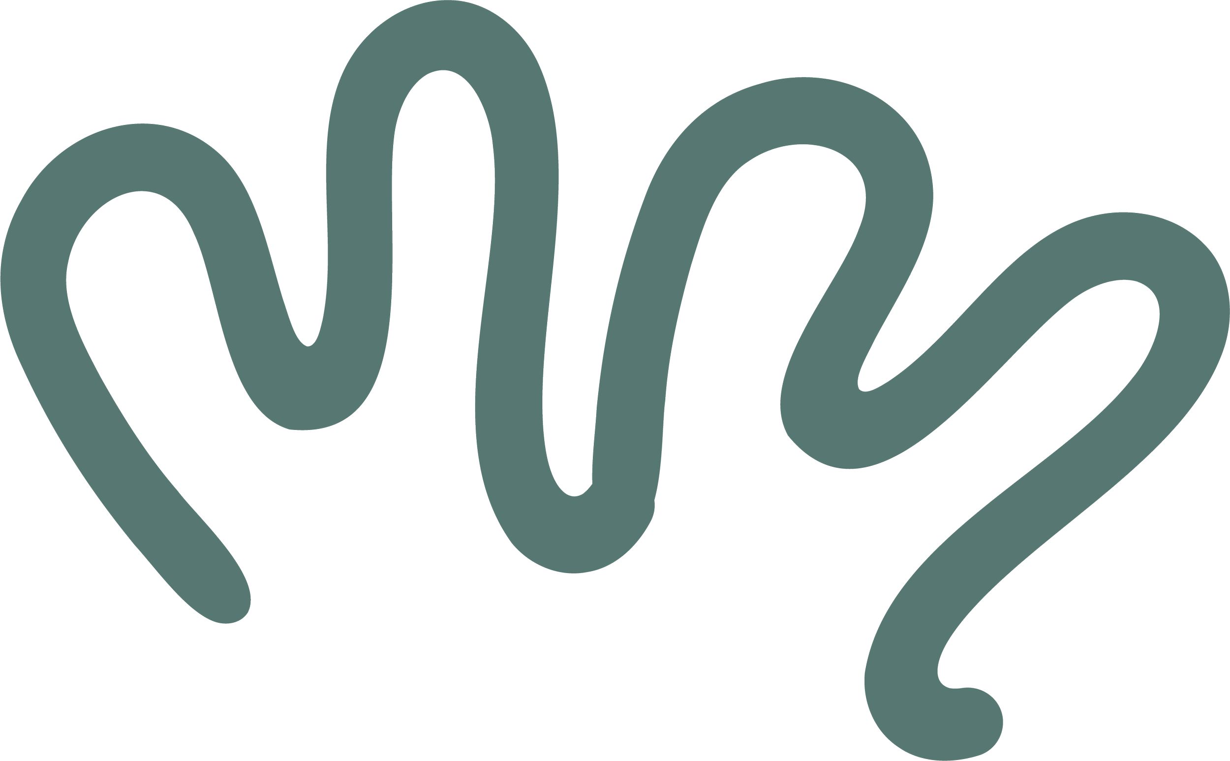 Abstract double letter m logo in a soft curved line style.