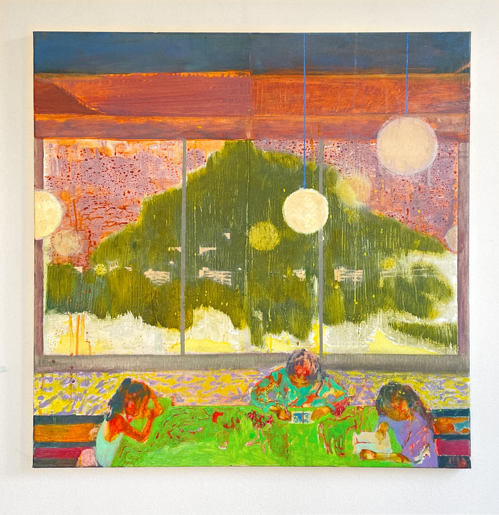 Rainbound   |   2026   |   Oil on canvas   |   600 mm x 600 mm