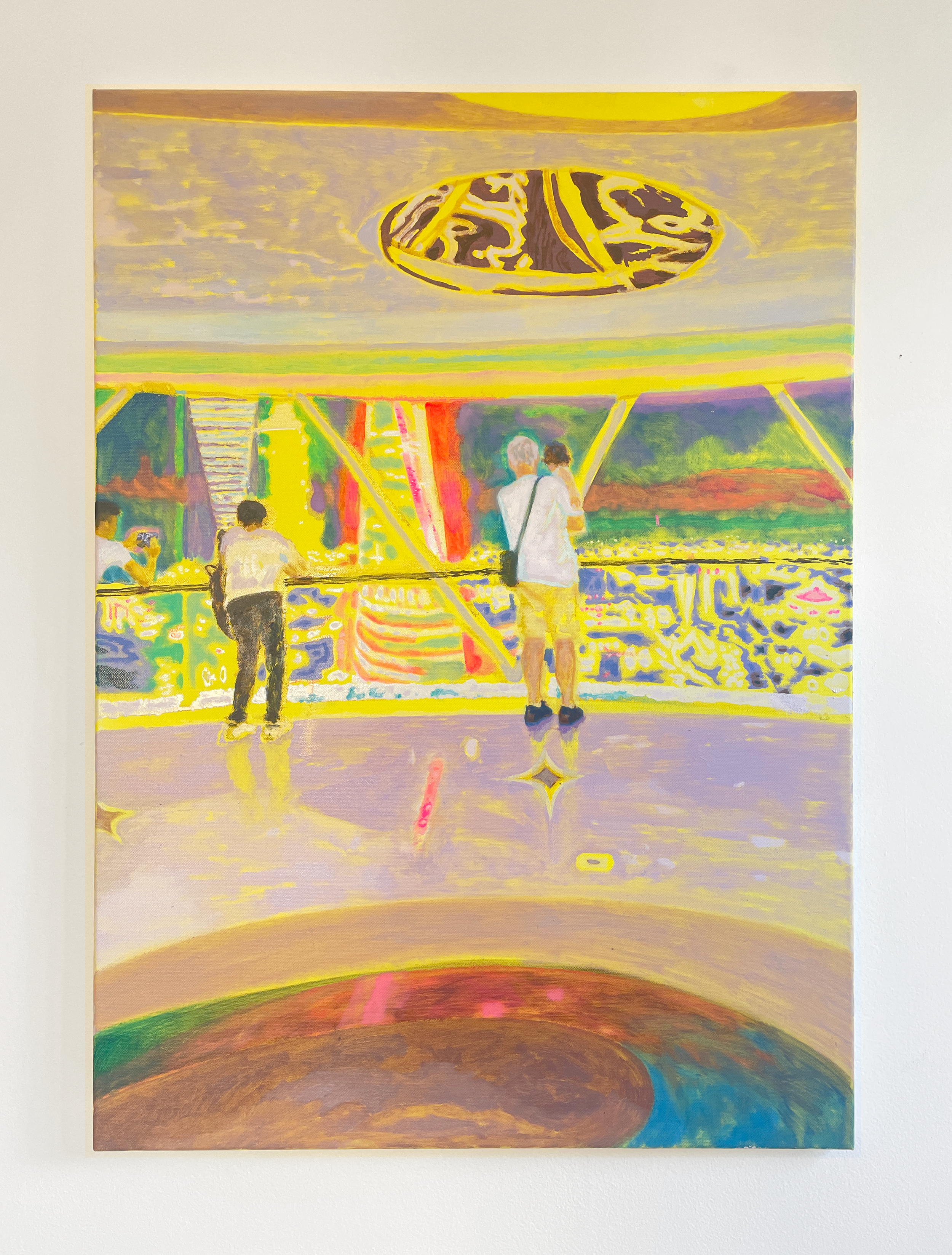 Mó dū   |   2026   |   Oil on canvas   |   800 mm x 500 mm