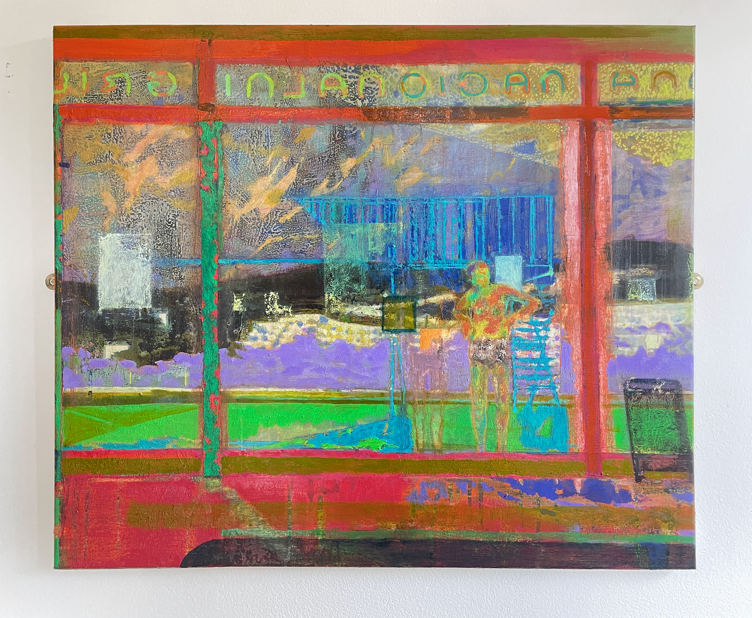 Here and back   |   2026   |   Oil on canvas   |   600 mm x 500 mm