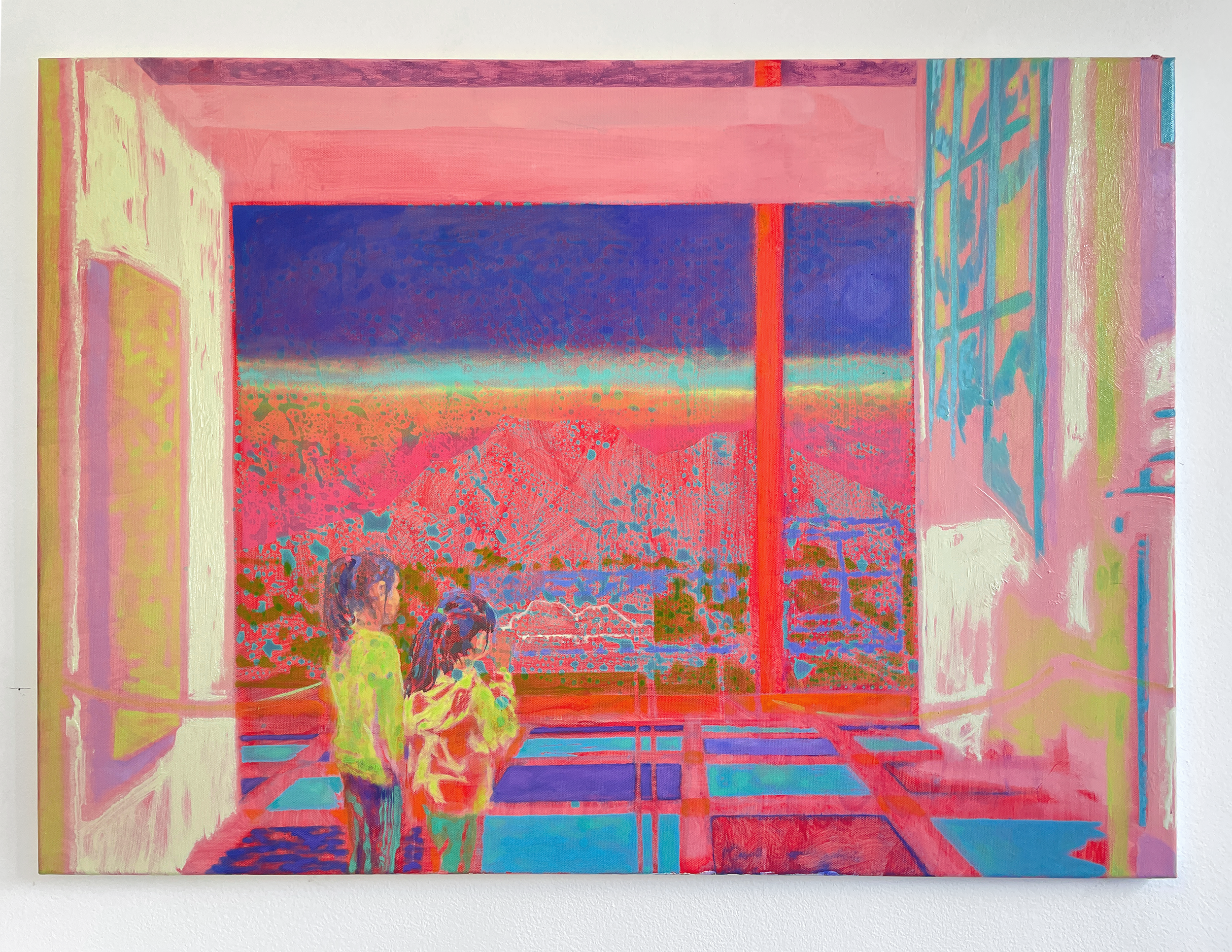 Maps and plans   |   2026   |   Oil on canvas   |   84 cm x 59 cm