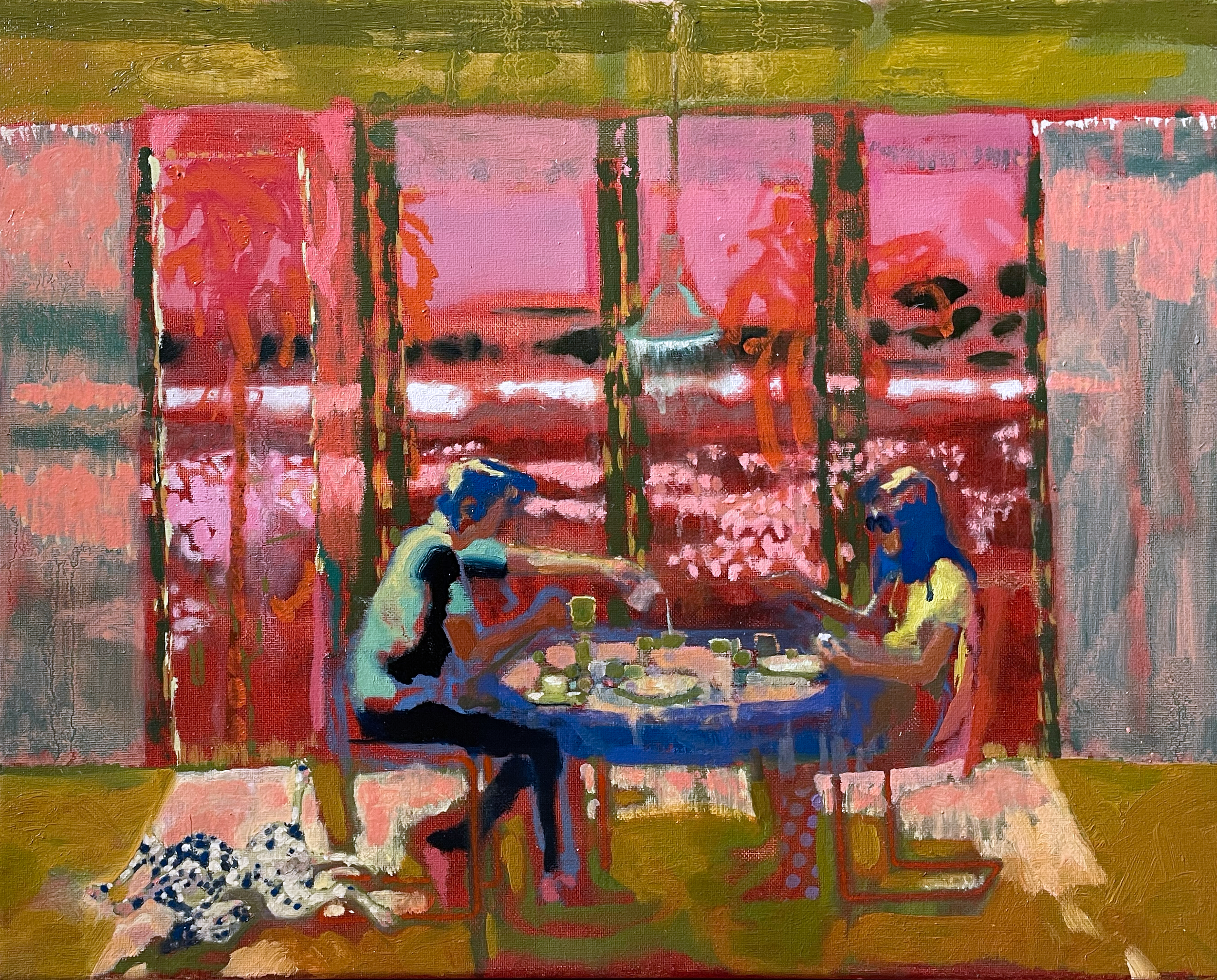 Red Dawn   |   2025   |   Oil on canvas   |   500mm x 400mm