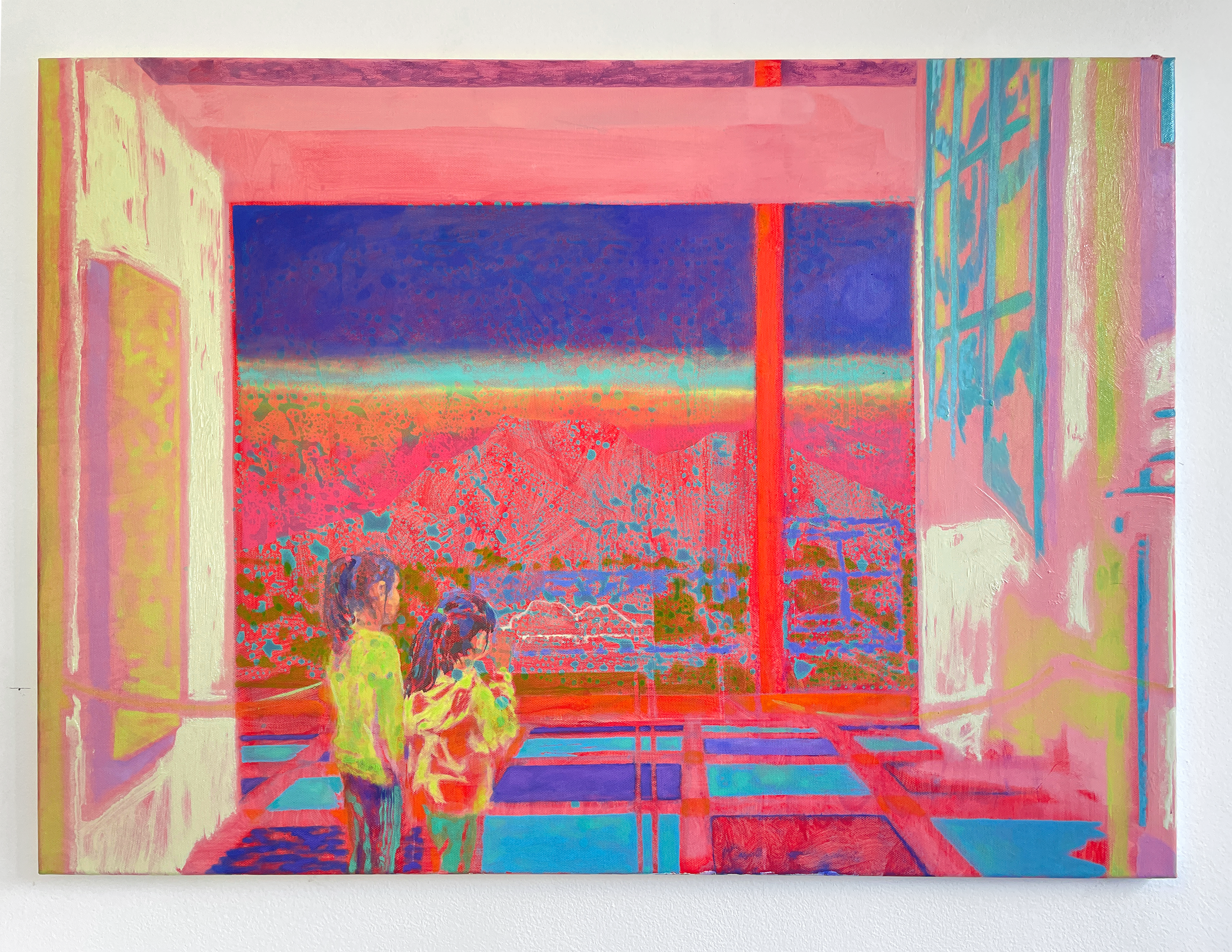 Maps and plans   |   2026   |   Oil on canvas   |   840 mm x 590 mm