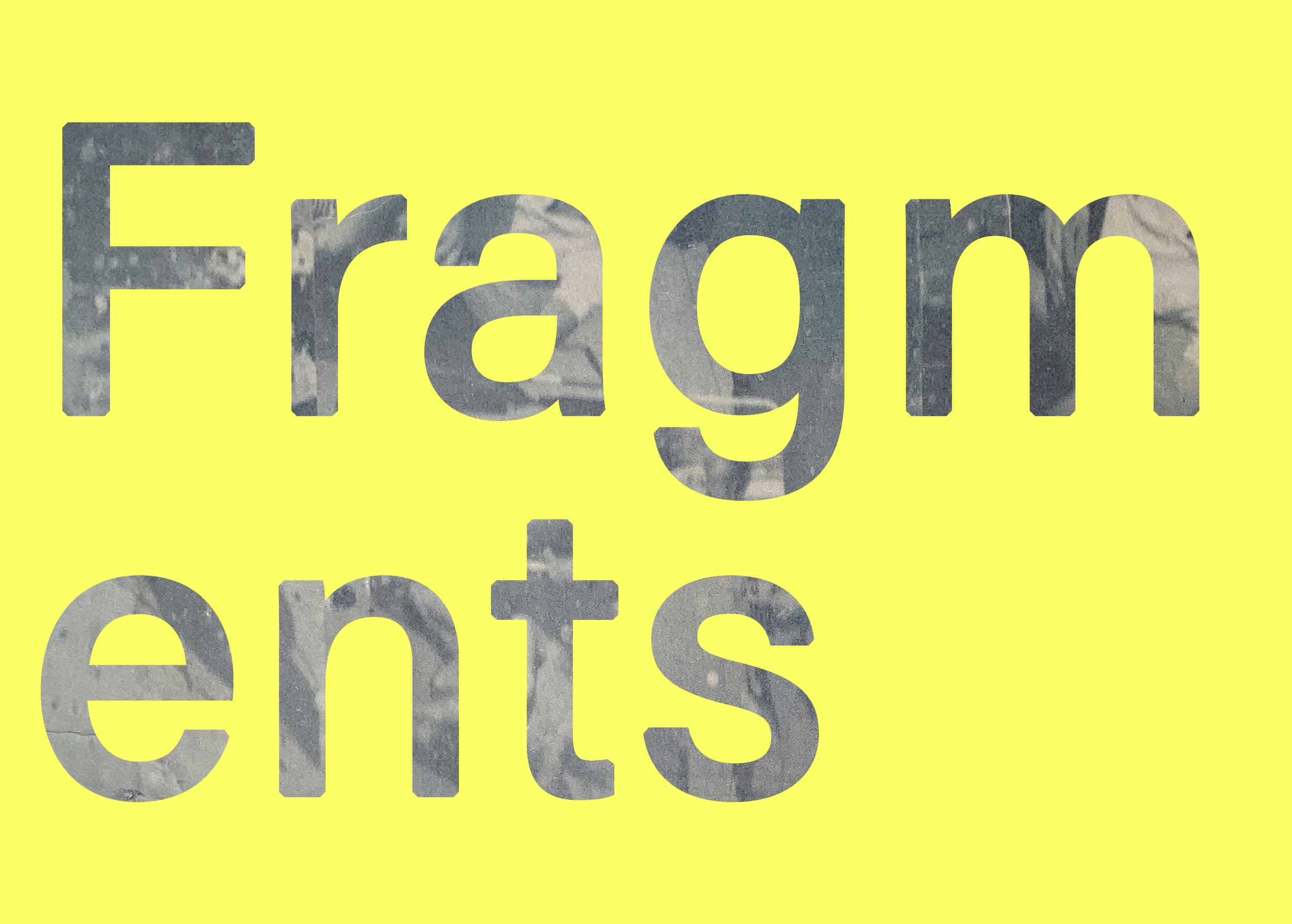 Fragments 2022-25
