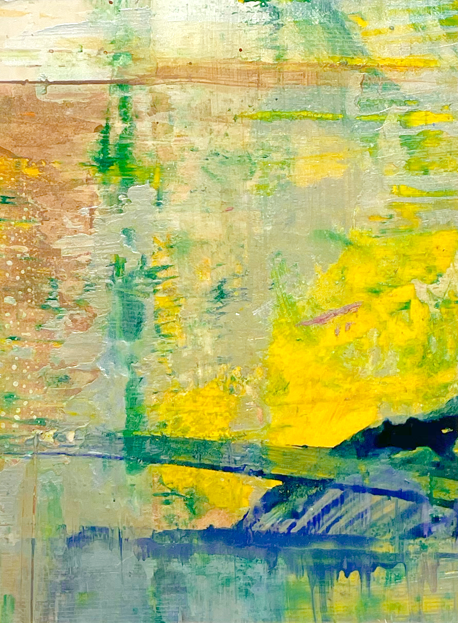 Untitled   |   2022   |   Oil and ink on panel   |   270mm x 200mm