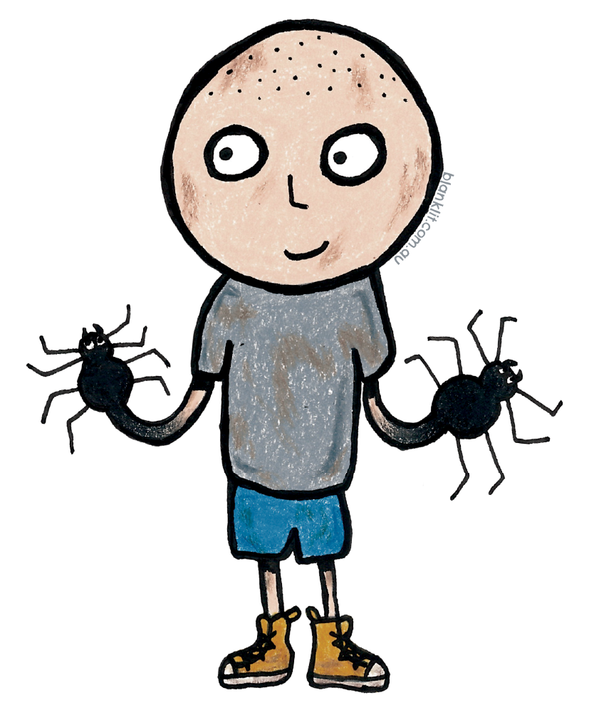 Sticker: Spiders for Hands