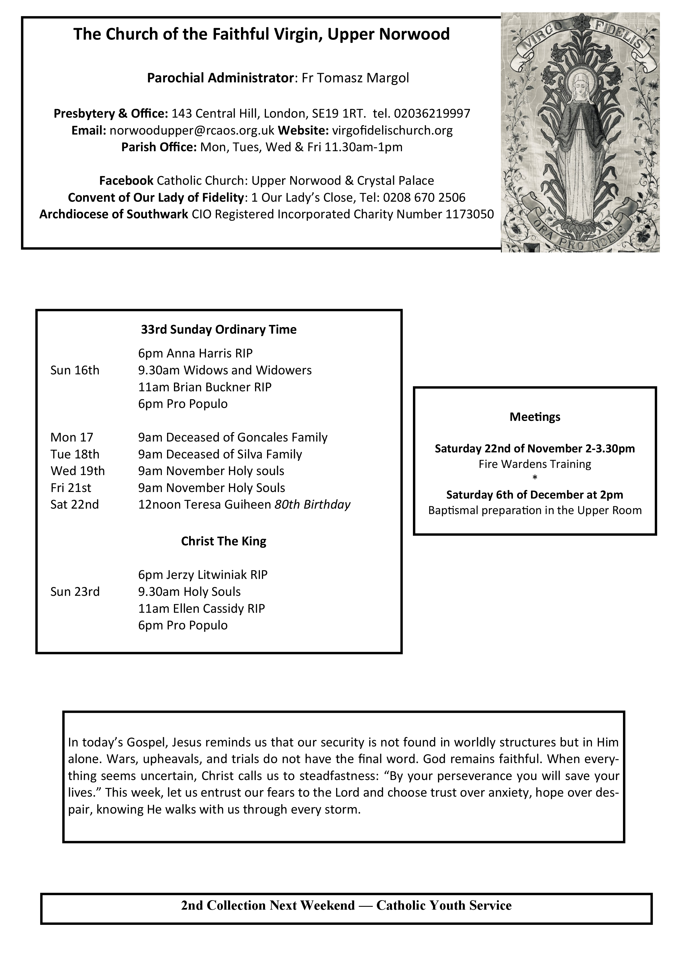 Newsletter 16.11.2025 