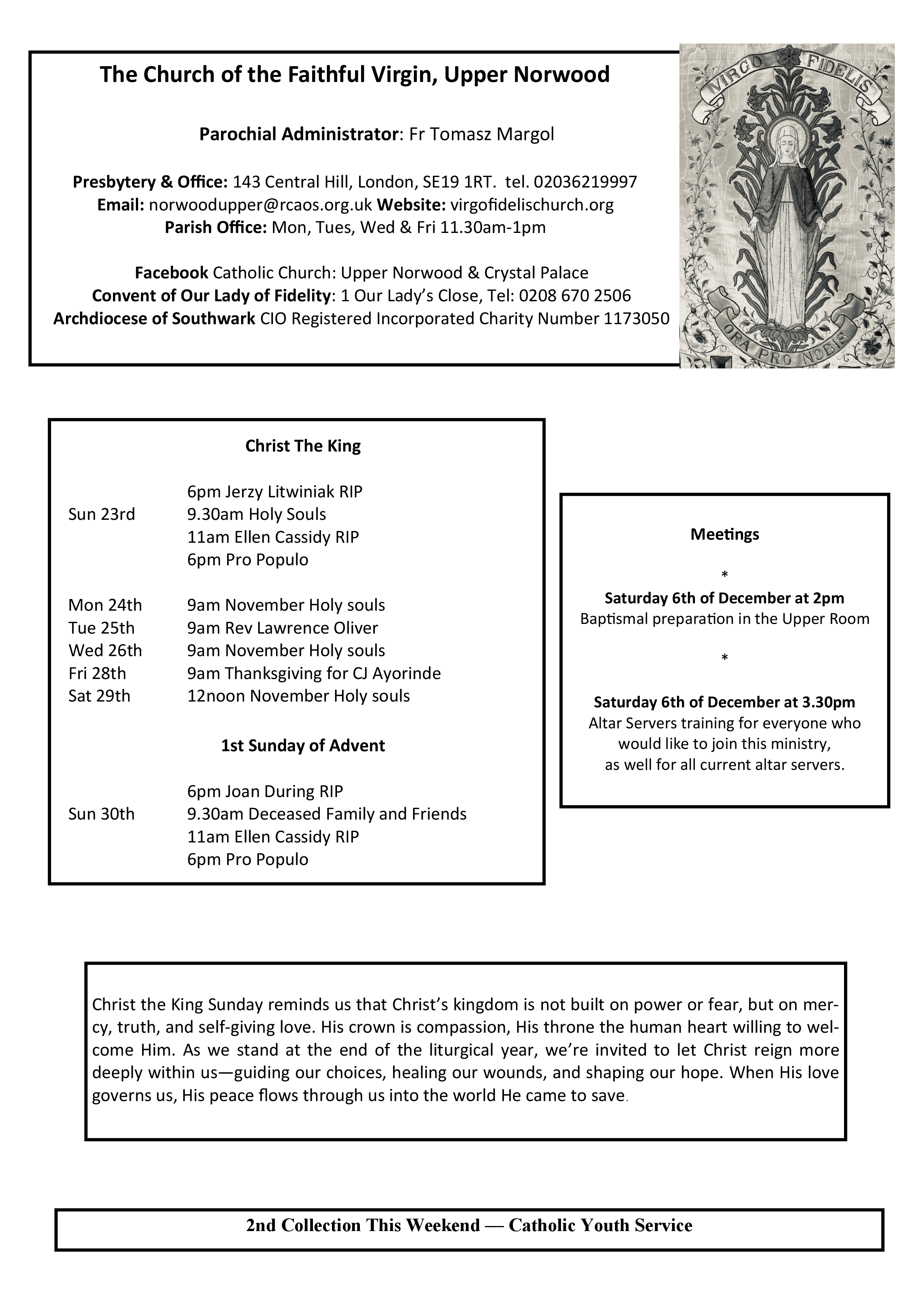 Newsletter 23.11.2025 