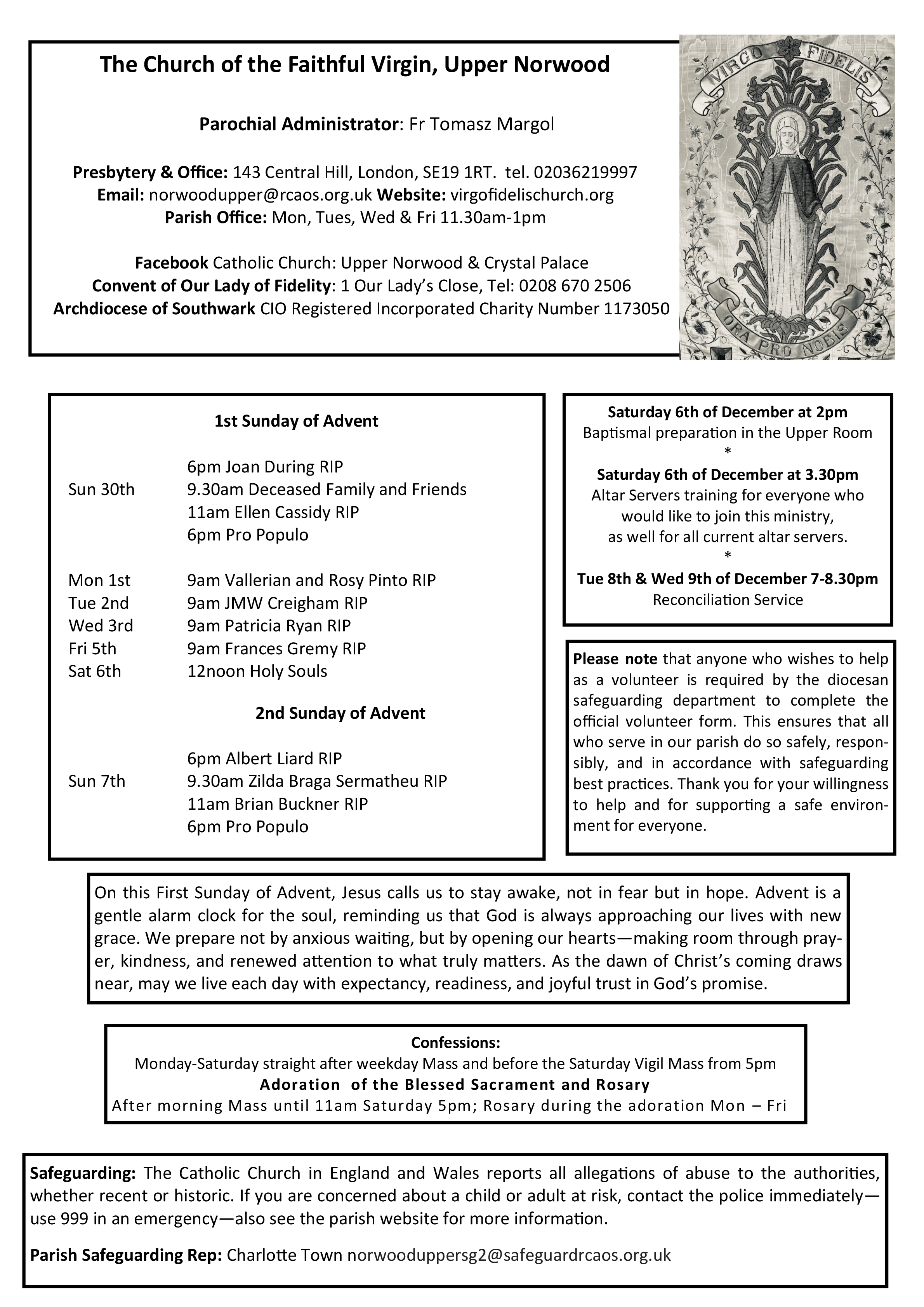 Newsletter 30.11.2025