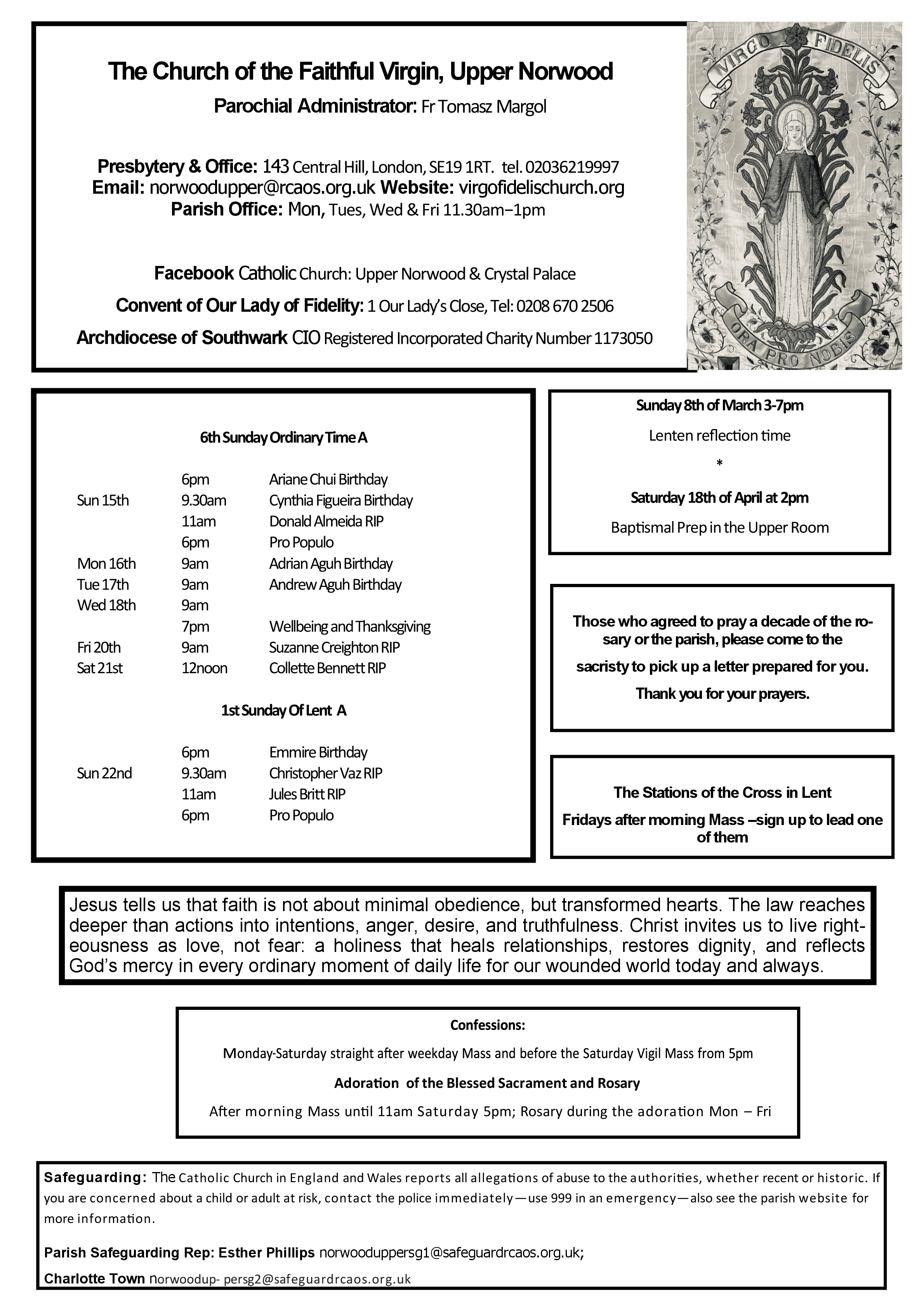 Newsletter 15.02.2026