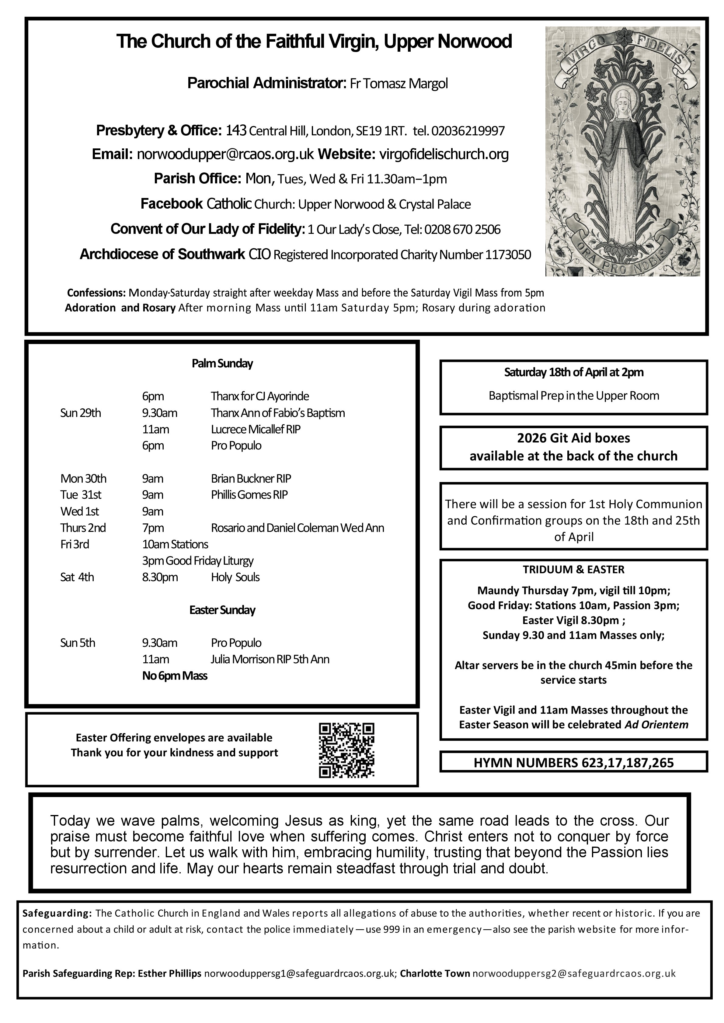 Newsletter 29.03.2026